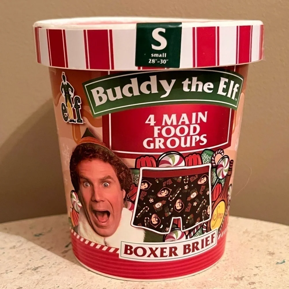 Buddy the Elf Novelty Boxer Briefs size Small